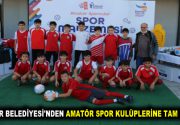 AMATÖR SPOR KULÜPLERİNE TAM DESTEK! Esenler Belediyesi, ilçedeki amatör spor