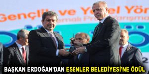 ESENLER BELEDİYESİ’NİN 3 PROJESİ ÖDÜLLE TAÇLANDIRILDI