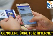 GENÇLERE İNTERNET SÜRPRİZİ Esenler Belediyesi gençlere, her an her yerde
