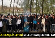 İLK GENÇLİK ATEŞİ MİLLET BAHÇESİNDE YANDI Esenlerli gençler, ilk kamp