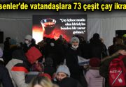 ESENLER’DE ÇAYLAR SEVGİYLE DEMLENDİ Esenler Belediyesi, 15 Aralık Uluslararası Dünya