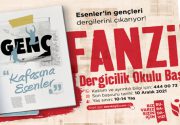 ESENLER’İN GENÇ KALEMLERİ DERGİ ÇIKARACAK Esenlerli Gençler, Fanzin Dergicilik Okulu‘nda buluşuyor. Kağıt