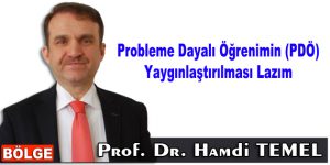 Probleme Dayalı Öğrenimin (PDÖ) yaygınlaştırılması lazım