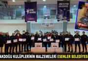 UZAKDOĞU KULÜPLERİNİN MALZEMELERİ ESENLER BELEDİYESİ’NDEN Esenler Belediyesi, ilçede bulunan 25