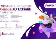 ESGEV’DE 7 GÜNDE 70 ETKİNLİK! Çocuklar, ara tatilinizi Esenler Bilgi