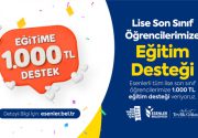ESENLER BELEDİYESİ’NDEN EĞİTİME 1000 TL DESTEK! Esenler Belediyesi’nden tüm lise