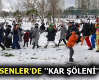 ESENLER’DE ”KAR ŞÖLENİ”
