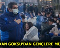 BAŞKAN GÖKSU’DAN GENÇLERE MÜJDE!