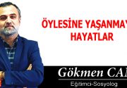 ÖYLESİNE YAŞANMAYAN HAYATLAR Hayatımız mevsimler gibidir. Ömrümüzün her döneminde kimi