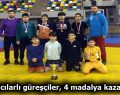 Bağcılarlı güreşçiler, 4 madalya kazandı