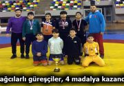 Bağcılarlı güreşçiler, 4 madalya kazandı Bağcılar Belediyesi Spor Kulübü güreşçileri,