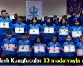 Bağcılarlı Kungfucular 13 madalyayla döndü