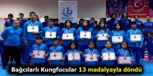 Bağcılarlı Kungfucular 13 madalyayla döndü