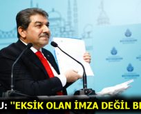 GÖKSU: ”EKSİK OLAN İMZA DEĞİL BECERİ”