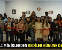 ESENLERLİ MİNİKLERDEN KEDİLER GÜNÜNE ÖZEL SERGİ