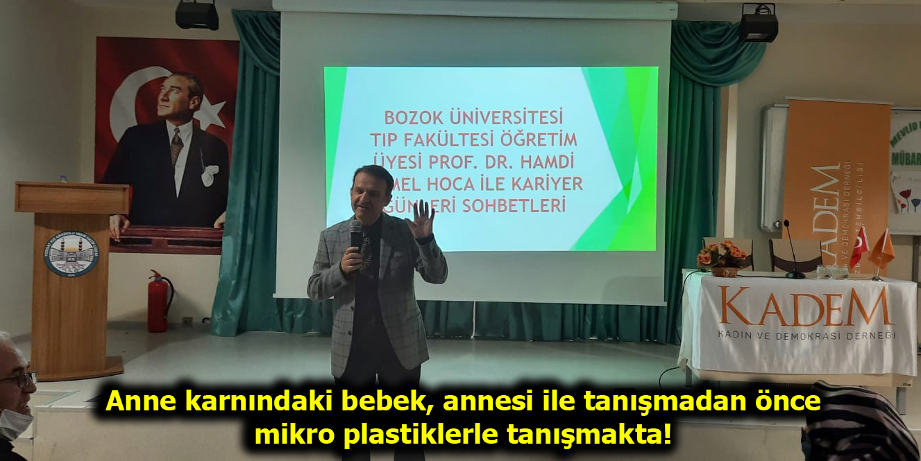 Anne karnındaki bebek, annesi ile tanışmadan önce mikro plastiklerle tanışmakta!