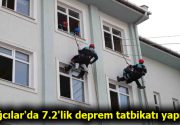 Liseliler 7.2’lik deprem heyecanını yaşadı Deprem Haftası sebebiyle Bağcılar’da bir