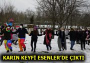 KARDA KESTANE ŞENLİĞİ YÜZLERİ GÜLDÜRDÜ Esenler Belediyesi, Mart ayında yağarak