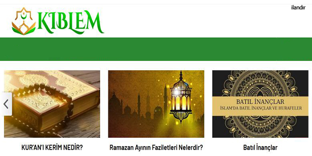 Dini paylaşım platformu ”Kıblem.com”