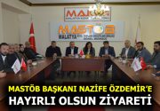 MASTÖB BAŞKANI NAZİFE ÖZDEMİR’E HAYIRLI OLSUN ZİYARETİ Geçtiğimiz günlerde yapılan