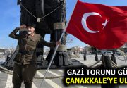 GAZİ TORUNU GÜMÜŞ ÇANAKKALE’YE ULAŞTI Dedesine vefa için Esenler’den yola