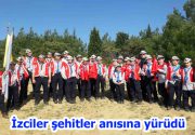İzciler şehitler anısına yürüdü Bağcılar Belediyesi Spor Kulübü izcileri, Çanakkale