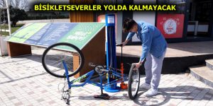 BİSİKLETSEVERLER YOLDA KALMAYACAK