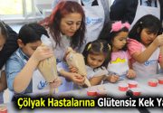 Çölyak hastaları için glütensiz kek yaptılar Bağcılar Belediyesi tarafından çölyak