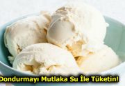 Dondurmayı Mutlaka Su İle Tüketin! Kulak Burun Boğaz Hastalıkları Uzmanı