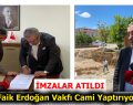 Faik Erdoğan Vakfı Cami Yaptırıyor