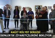 KAĞIT RÖLYEF SERGİSİ ZİYARETÇİLERİNİ BEKLİYOR Esenler Belediyesi Sanat Evi (ESEV),