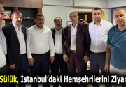 Mikail Sülük, İstanbul’daki Hemşehrilerini Ziyaret Etti İstanbul’daki Pütürgelilerin bağrına bastığı