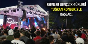 ESENLER GENÇLİK GÜNLERİ TUĞKAN KONSERİYLE BAŞLADI