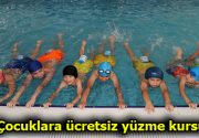 Çocuklara ücretsiz yüzme kursu Bağcılar Belediyesi, “Yüzme Bilmeyen Kalmasın” projesi