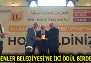 ESENLER BELEDİYESİ’NE İKİ ÖDÜL BİRDEN! Esenler Belediyesi, Türkiye Dergiler Birliği