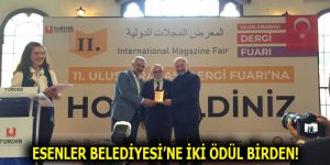 ESENLER BELEDİYESİ’NE İKİ ÖDÜL BİRDEN!