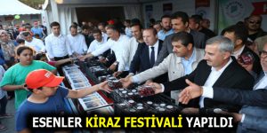 ESENLER KİRAZ FESTİVALİ YAPILDI