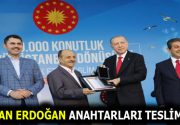 CUMHURBAŞKANI ERDOĞAN ANAHTARLARI TESLİM ETTİ Esenler 15 Temmuz Mahallesi’nde kentsel