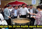 Bağcılar’da 10 bin kişilik aşure ikramı Aşure Günü sebebiyle Bağcılar