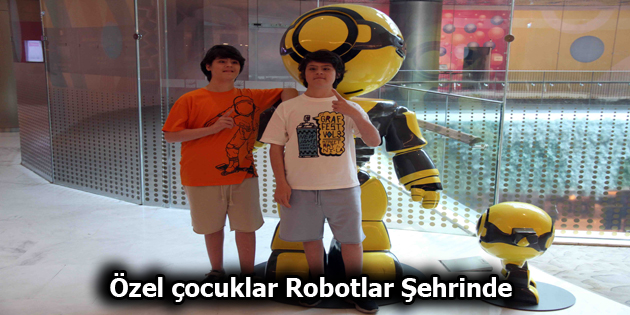 Özel çocuklar Robotlar Şehrinde