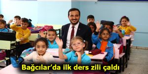 Bağcılar’da ilk ders zili çaldı