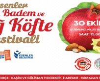 Esenler’de “Nar, Badem ve Çiğ Köfte Festivali”