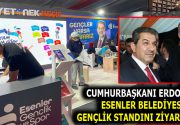 CUMHURBAŞKANI ERDOĞAN, GENÇLİK STANDINI ZİYARET ETTİ Ankara’da düzenlenen ‘Tam Bana Göre