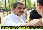 ESENLERLİ ÖĞRENCİLERE MÜJDE! Esenler Belediye Başkanı Mehmet Tevfik Göksu, Esenlerli