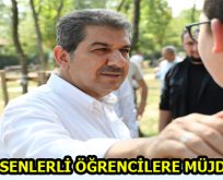 ESENLERLİ ÖĞRENCİLERE MÜJDE!