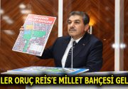 ORUÇ REİS’E MİLLET BAHÇESİ GELİYOR! Esenler Belediye Başkanı Mehmet Tevfik