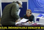 ÖĞRENCİLER, ÜNİVERSİTELERLE ESENLER’DE BULUŞTU Üniversite adayları, Esenler’de düzenlenen Üniversiteler Fuarı’nda