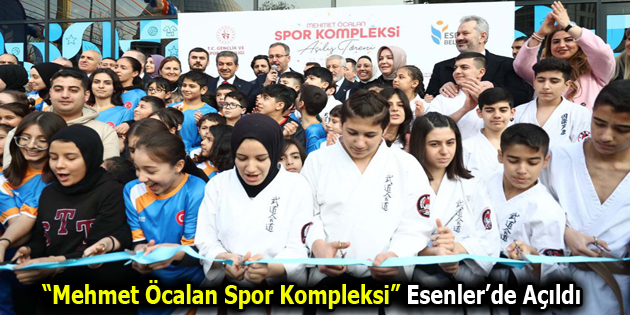 ESENLER’İN YENİ SPOR KOMPLEKSİ AÇILDI