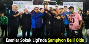 Esenler Sokak Ligi’nde şampiyon belli oldu