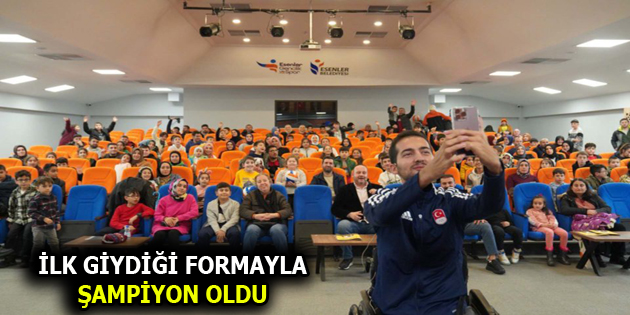 İLK GİYDİĞİ FORMAYLA ŞAMPİYON OLDU